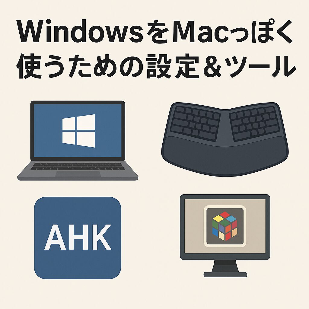 MacからWindows　Aytohotkey